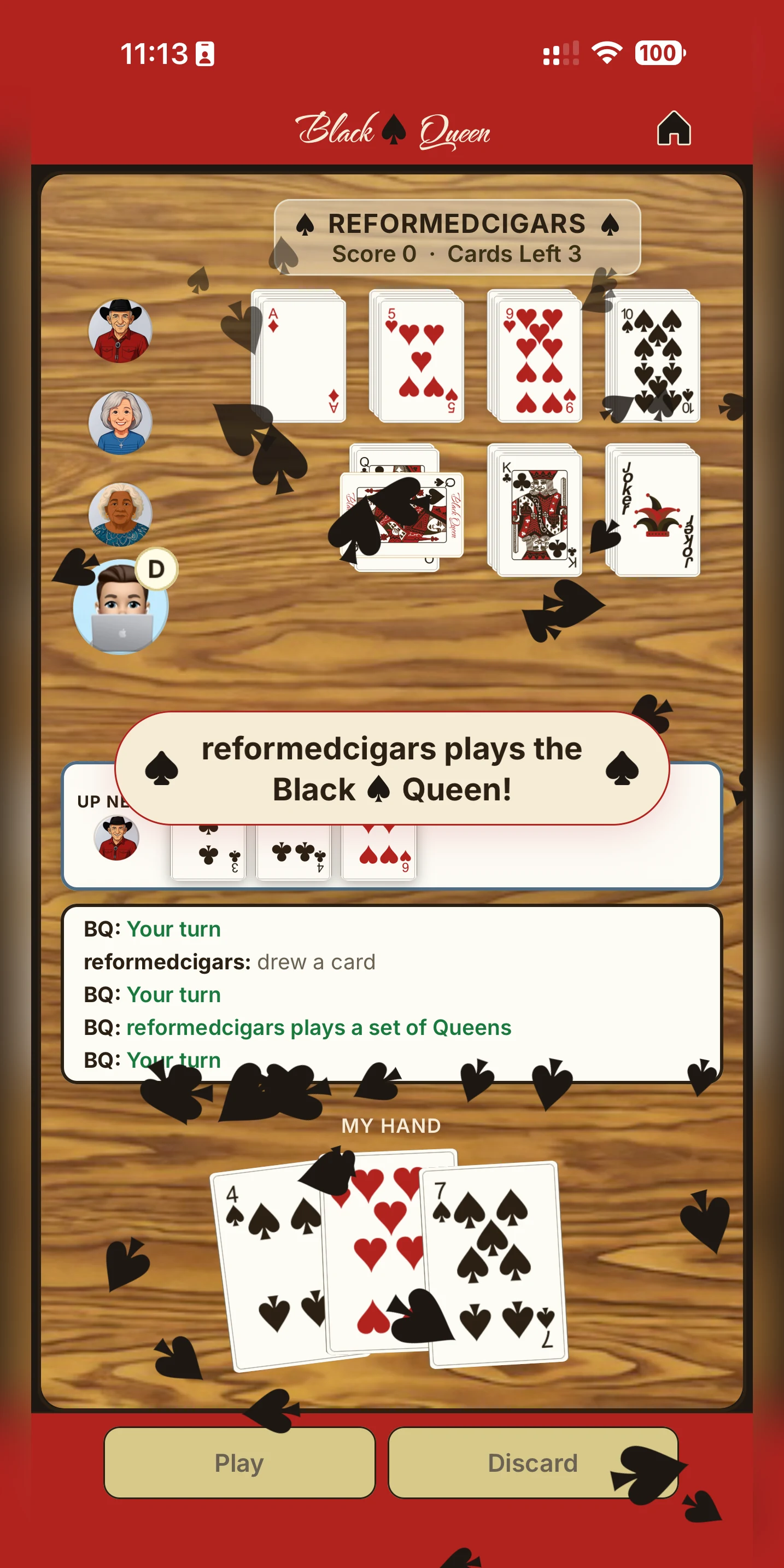 Black Queen screenshot