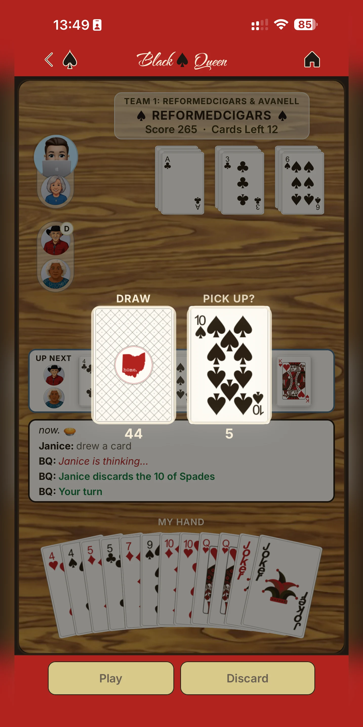 Black Queen screenshot